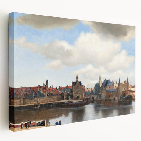 Baroque and Rococo Wall Art - Detailed Historical Cityscape Print