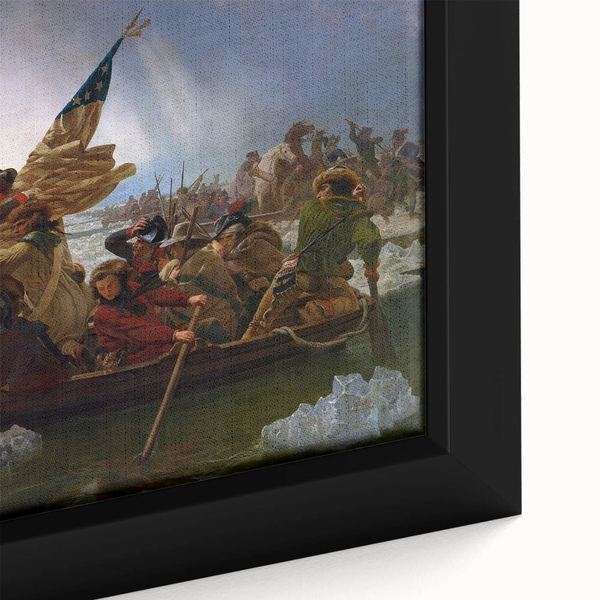 Historic Art Reproduction - Washington Crossing the Delaware Print