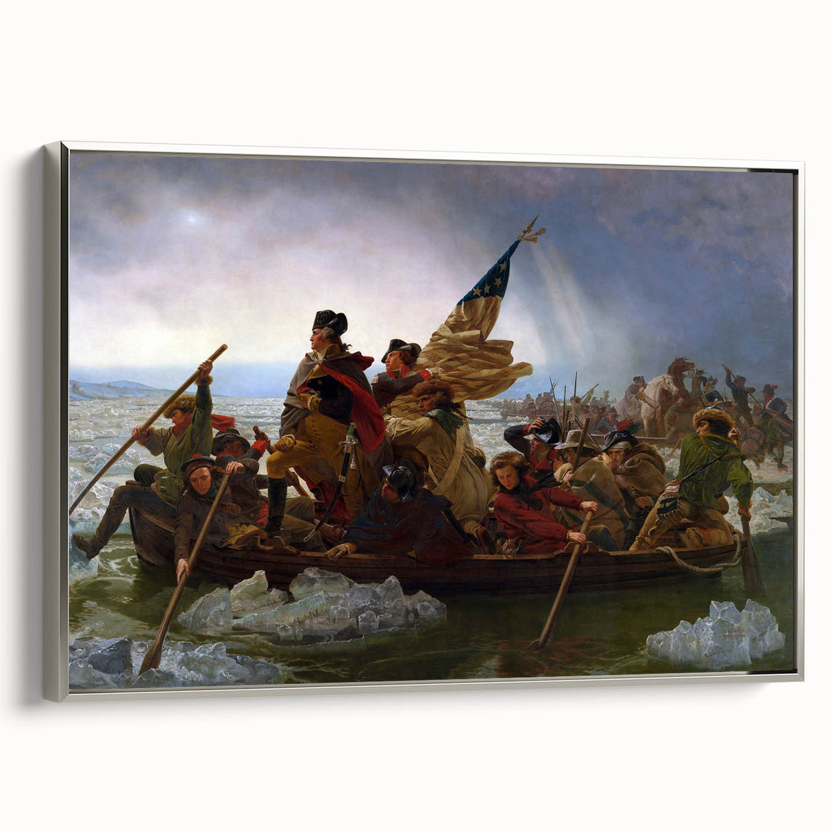 Historic Art Reproduction - Washington Crossing the Delaware Print