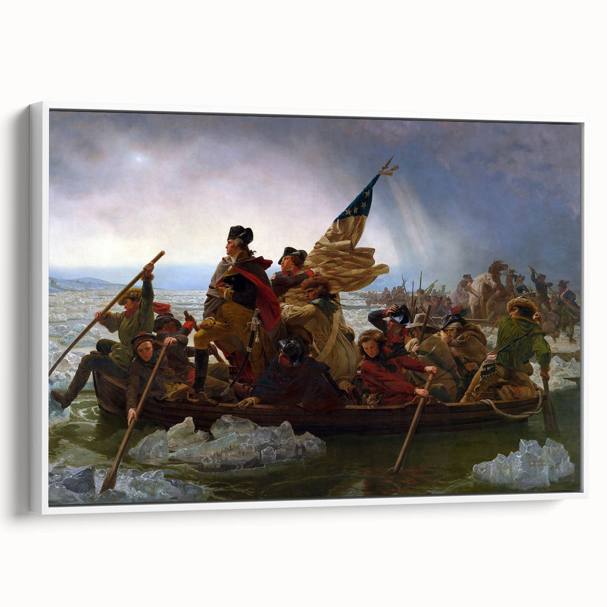 Historic Art Reproduction - Washington Crossing the Delaware Print