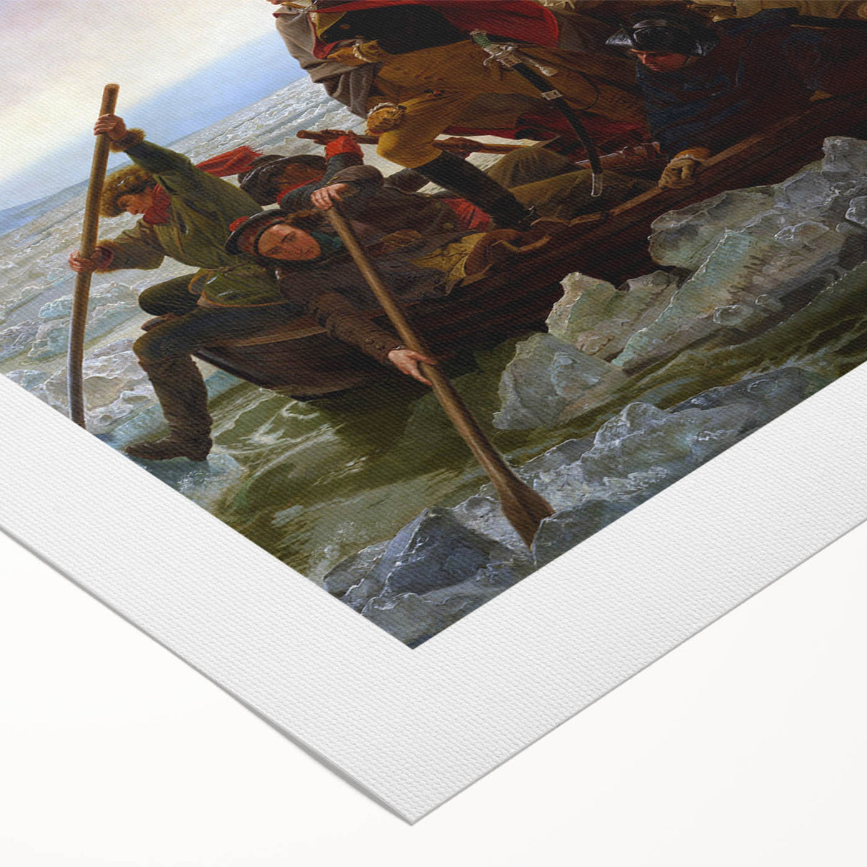 Historic Art Reproduction - Washington Crossing the Delaware Print