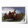 Historic Art Reproduction - Washington Crossing the Delaware Print