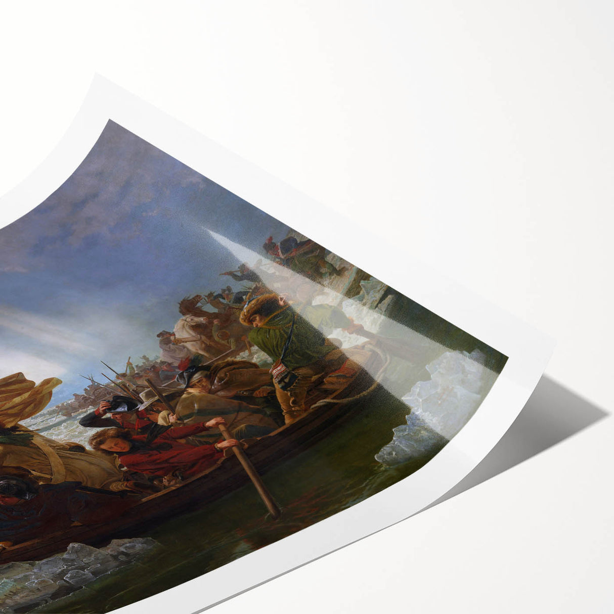 Historic Art Reproduction - Washington Crossing the Delaware Print