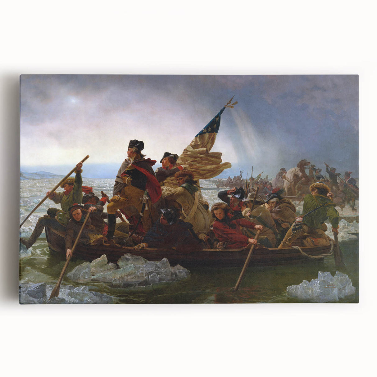 Historic Art Reproduction - Washington Crossing the Delaware Print