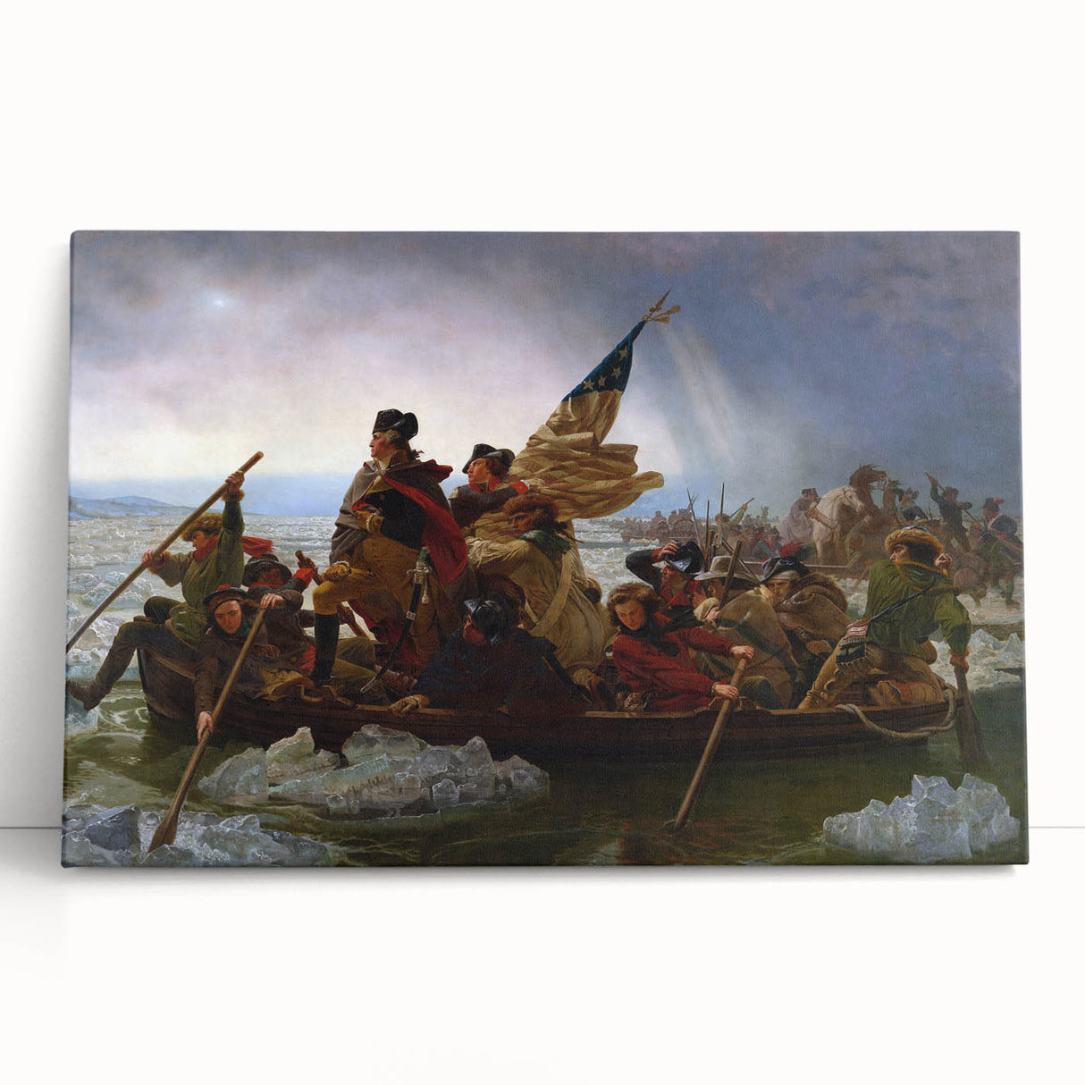 Historic Art Reproduction - Washington Crossing the Delaware Print
