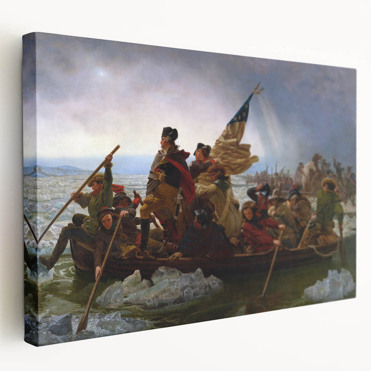 Historic Art Reproduction - Washington Crossing the Delaware Print