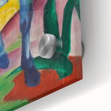 Expressionist Art: Blue Horse I by Franz Marc Canvas Print