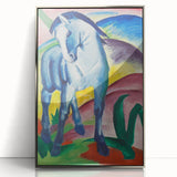 Expressionist Art: Blue Horse I by Franz Marc Canvas Print
