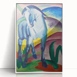 Expressionist Art: Blue Horse I by Franz Marc Canvas Print