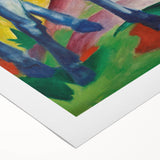 Expressionist Art: Blue Horse I by Franz Marc Canvas Print