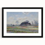 Claude Monet's Tulip Fields at Sassenheim - Impressionist Landscape Art