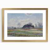 Claude Monet's Tulip Fields at Sassenheim - Impressionist Landscape Art