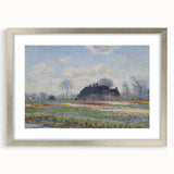 Claude Monet's Tulip Fields at Sassenheim - Impressionist Landscape Art