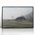 Claude Monet's Tulip Fields at Sassenheim - Impressionist Landscape Art