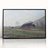 Claude Monet's Tulip Fields at Sassenheim - Impressionist Landscape Art