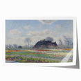Claude Monet's Tulip Fields at Sassenheim - Impressionist Landscape Art