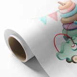 Girls Room Wall Art - Stacking Rings & Toy Car Kids Room Art