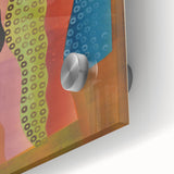 Modern Wall Art of Abstract Figures - Bold Contemporary Colorful Art Print