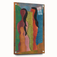 Modern Wall Art of Abstract Figures - Bold Contemporary Colorful Art Print