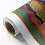 Modern Wall Art of Abstract Figures - Bold Contemporary Colorful Art Print