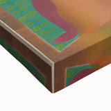 Modern Wall Art of Abstract Figures - Bold Contemporary Colorful Art Print