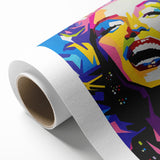 Vibrant Pop Art Wall Art – Colorful Monroe Canvas Print