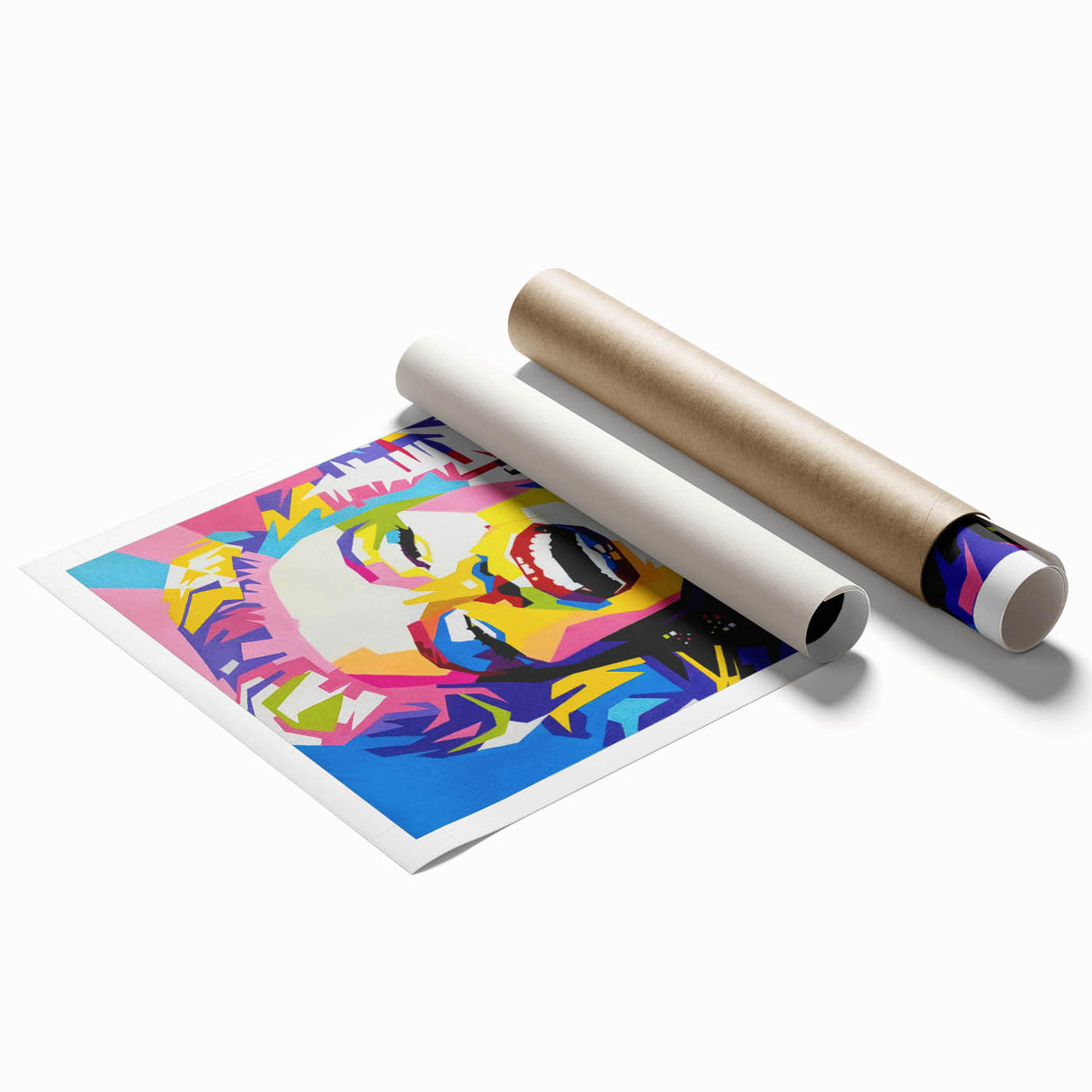 Vibrant Pop Art Wall Art – Colorful Monroe Canvas Print
