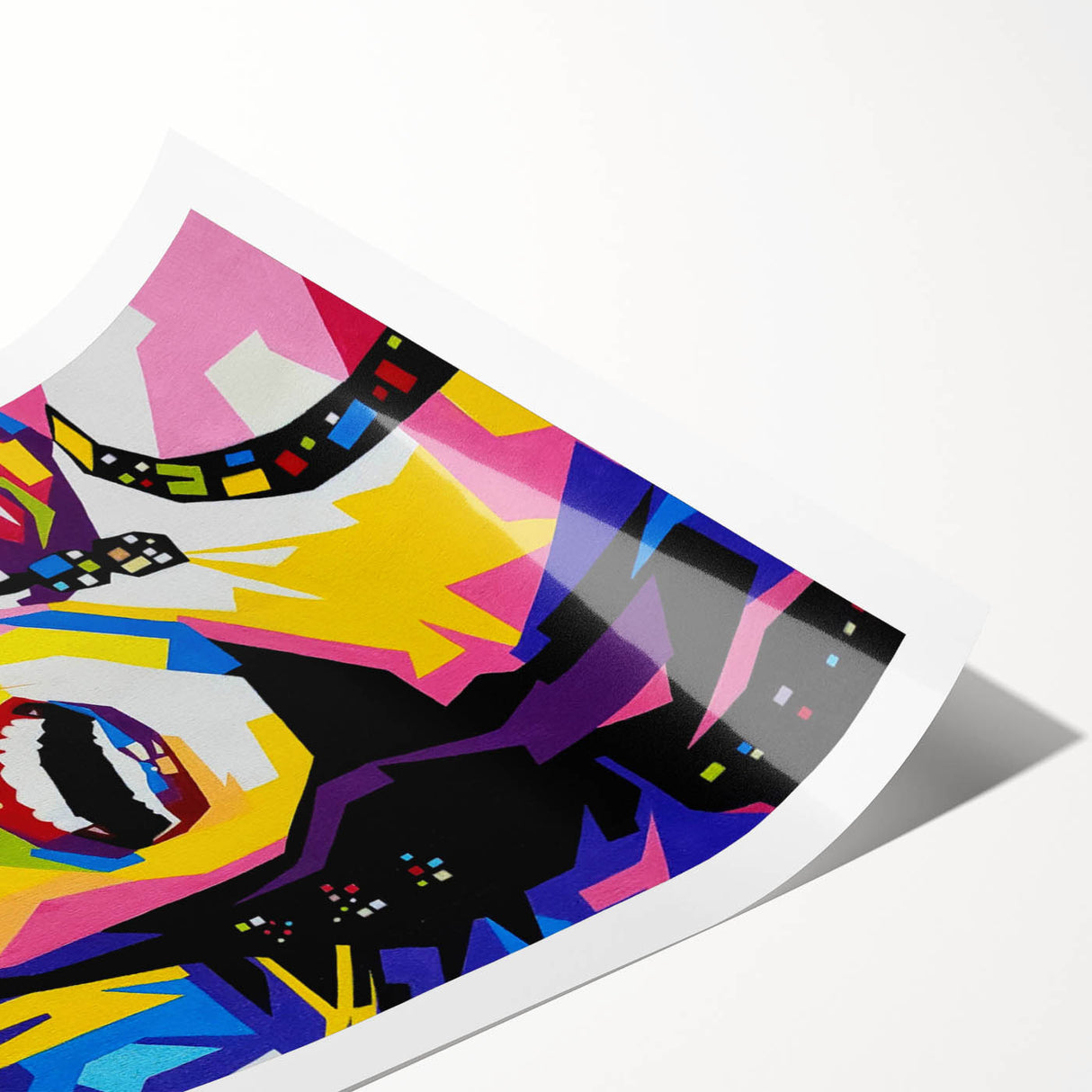 Vibrant Pop Art Wall Art – Colorful Monroe Canvas Print