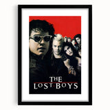 Retro Wall Art - The Lost Boys Movie Poster - 80s Vampire Art Prints