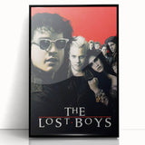Retro Wall Art - The Lost Boys Movie Poster - 80s Vampire Art Prints