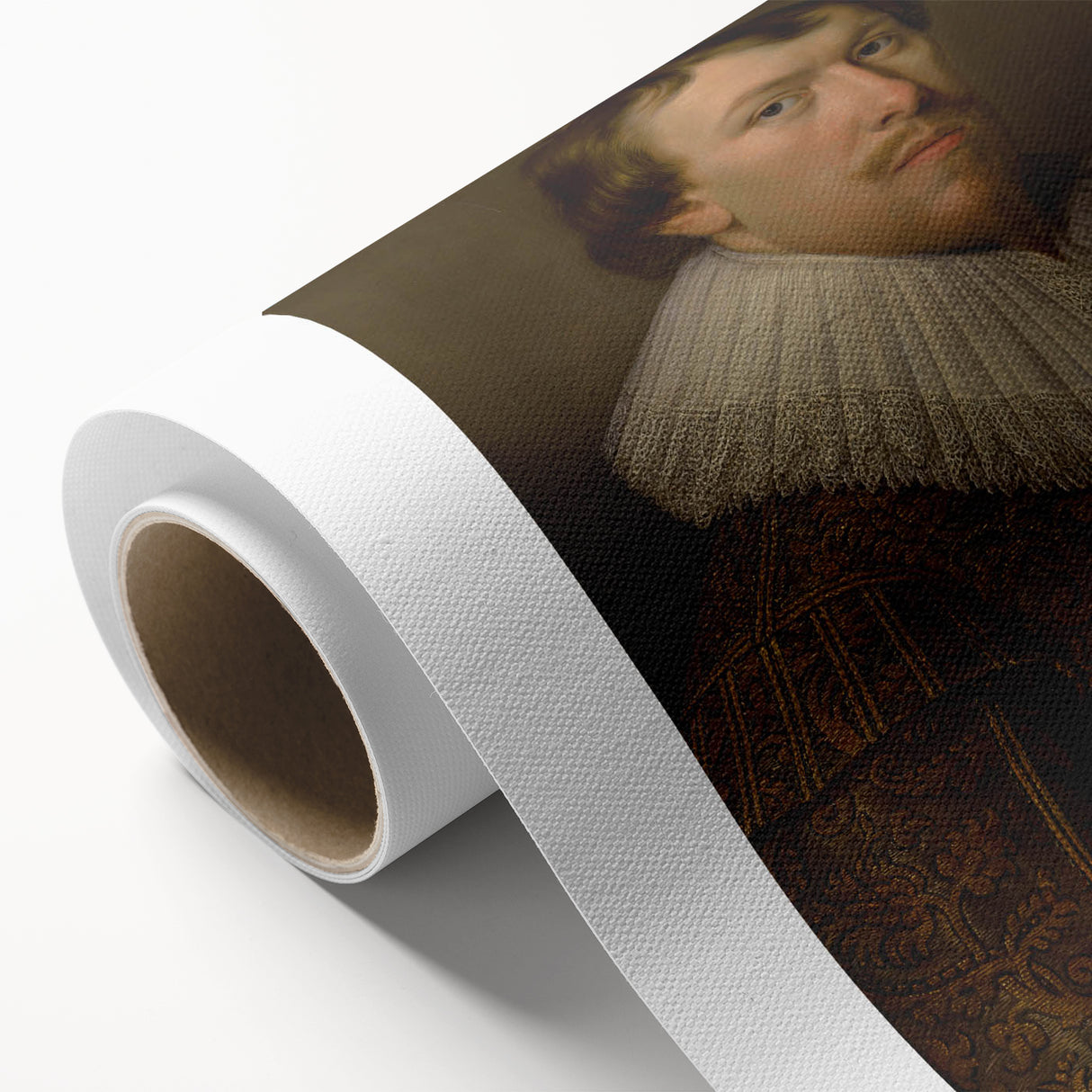 Portrait of Gerrit Schaep Realism Art Print - Classic Dutch Masterpiece