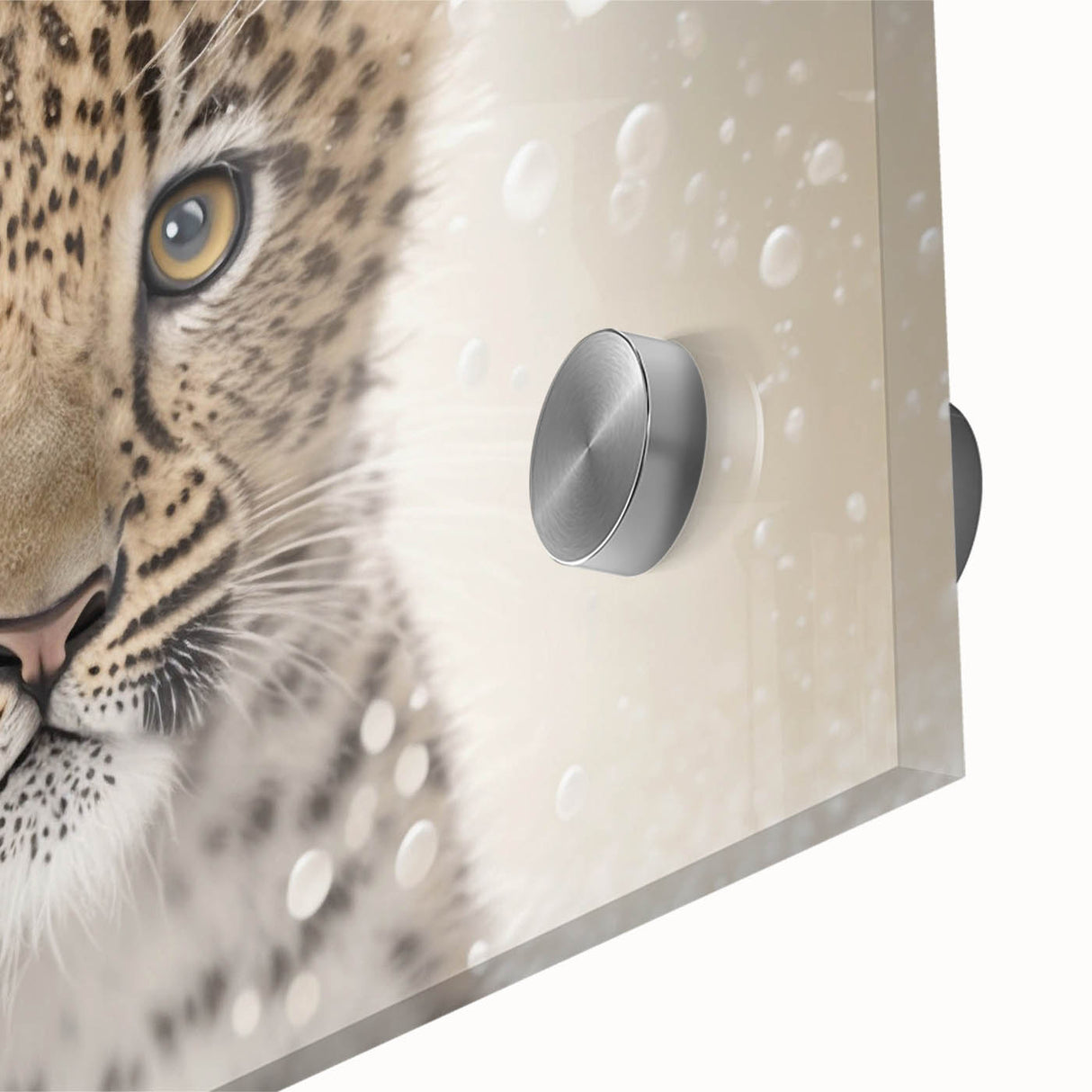 Adorable Leopard Cub Wall Art - Perfect for Kids Room Decor