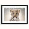 Adorable Leopard Cub Wall Art - Perfect for Kids Room Decor