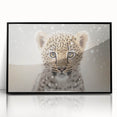 Adorable Leopard Cub Wall Art - Perfect for Kids Room Decor