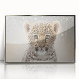Adorable Leopard Cub Wall Art - Perfect for Kids Room Decor