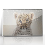 Adorable Leopard Cub Wall Art - Perfect for Kids Room Decor