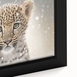 Adorable Leopard Cub Wall Art - Perfect for Kids Room Decor
