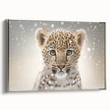 Adorable Leopard Cub Wall Art - Perfect for Kids Room Decor