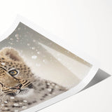 Adorable Leopard Cub Wall Art - Perfect for Kids Room Decor