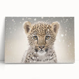 Adorable Leopard Cub Wall Art - Perfect for Kids Room Decor