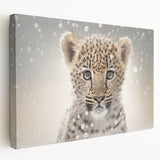 Adorable Leopard Cub Wall Art - Perfect for Kids Room Decor