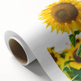 Art Deco style poster of spring season on rolled canvas, featuring soft pastel colors, ideal for nursery wall art.