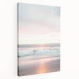 Large art depicting a summer scene with vibrant green and yellow tones on stretched canvas, ideal for kitchen wall decor.