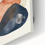 Mid Century Modern Abstract Wall Art - Retro Geometric Minimalist Design