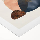 Mid Century Modern Abstract Wall Art - Retro Geometric Minimalist Design