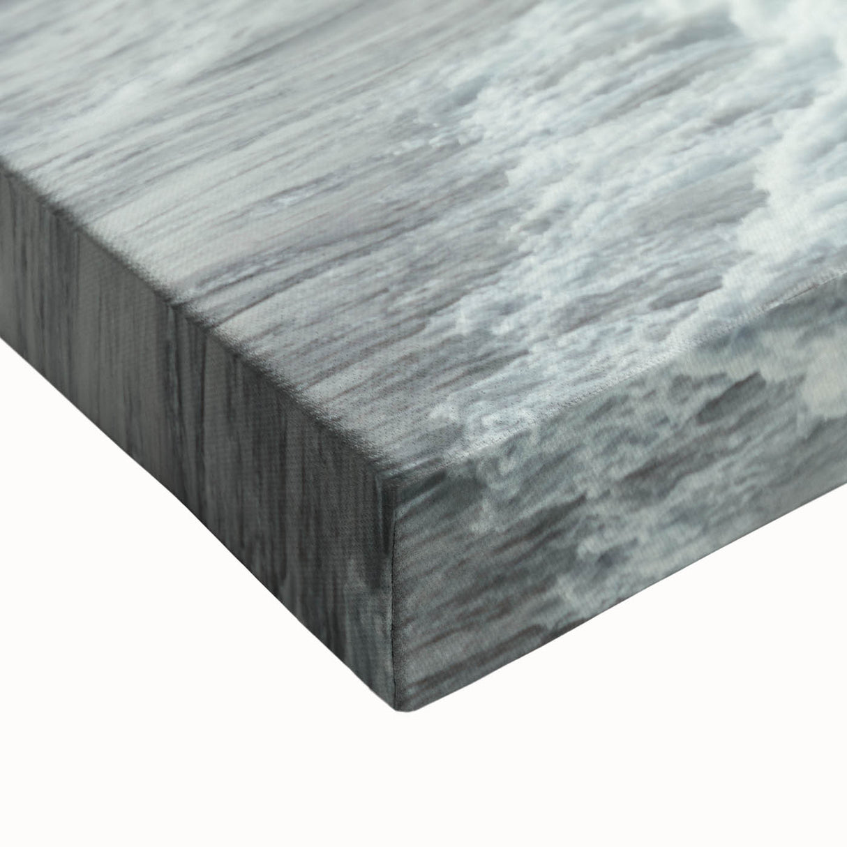 Large art canvas featuring a black and white landscape painting, ideal for bedroom wall decor.