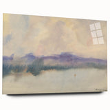 Modern Wall Art - Fog Over a Pond by Zolo Palugyay
