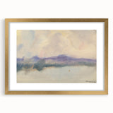 Modern Wall Art - Fog Over a Pond by Zolo Palugyay