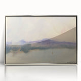 Modern Wall Art - Fog Over a Pond by Zolo Palugyay