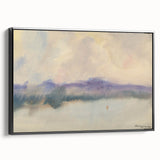 Modern Wall Art - Fog Over a Pond by Zolo Palugyay